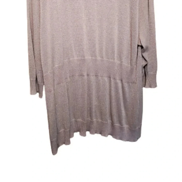 Verve Gold Metallic Shimmer Cardigan - Picture 4 of 8